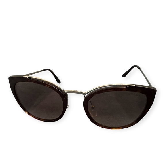 Prada PR 20US Conceptual Brown Sunglasses - Picture 1 of 12
